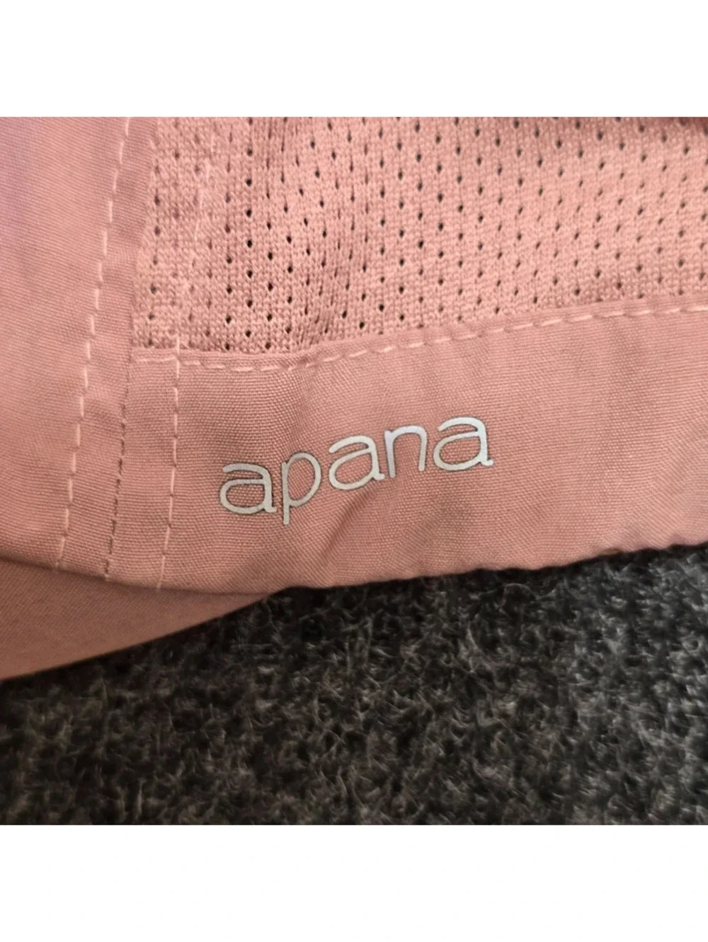 Apana Pink Baseball Cap Women’s Adjustable Mesh Panel Lightweight Hat